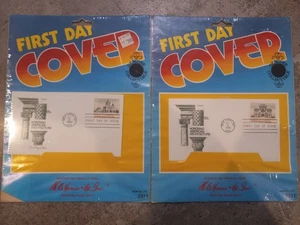 First Day Cover Stamps, 1980 American Architecture, 1980 - Picture 1 of 4