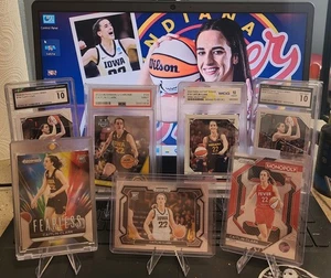 Caitlin Clark Super Sale, 3 Edelsteine und 1 Mint Graded, + 3 zusätzliche... - Bild 1 von 8