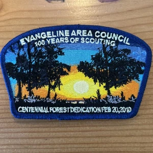 BSA - Evangeline Area Council Shoulder Patch - 2010 Forest Dedication CSP - Picture 1 of 2