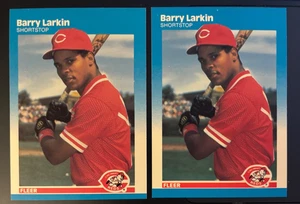 2 1987 Fleer #204 Barry Larkin RC - Bild 1 von 2