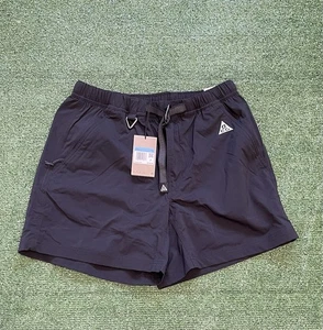 Pantalones Cortos de Senderismo Para Hombre Nike ACG Informales de Viaje Tejidos Negros Senderismo FN2430-010 Talla M - Imagen 1 de 5