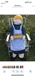 Vintage Huge 54” Life-Like Amish Woman Doll Figure - Rare & Hard-to-Find! LOOK - Picture 1 of 2