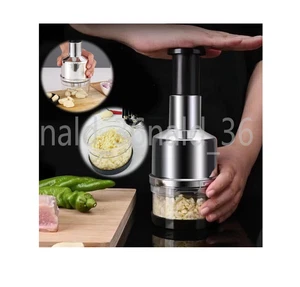 Profi Zwiebelschneider Manuell mit Schutzhandschuh Küchenhelfer Gemüsehacker Neu - Bild 1 von 7