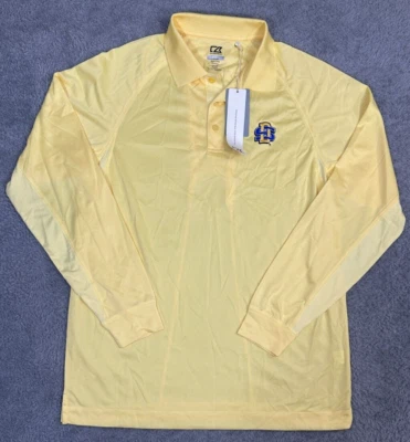 Men's South Dakota State SDSU Jackrabbits XL Athletic Long Sleeve Polo - Image 1 of 4