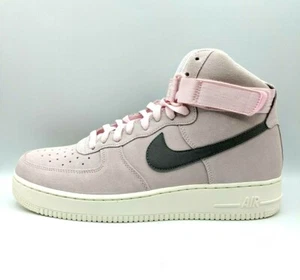 Nike Air Force 1 Men's Size 10.5 High 07 Arctic Pink/Dust-Sail Suede 315121-611 - Picture 1 of 11