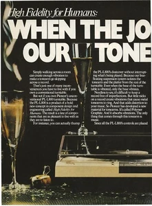 Vintage Print 2-Page Ad Pioneer PL-L800 Turntable High Fidelity For Humans 1982 - Picture 1 of 10