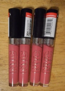 4 tube lot NYC EXPERT LAST LIP LACQUER GLOSS 201 LINCOLN SQUARE LOVE AFFAIR uns - Picture 1 of 2