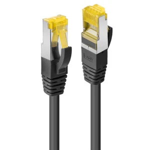 Cavo di rete Lindy 47264 Cat. 6A Plug - cavo Cat. 7 - 2m Nero - Foto 1 di 3