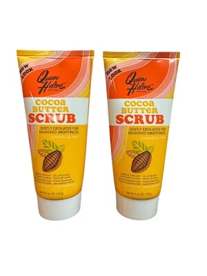 Queen Helene Tube Cocoa Butter Facial Scrub 6oz (2 PACK)! Dry Skin Formula - Image 1 of 3