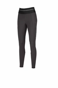 leggings d'équitation pour femmes PIKEUR Gia Athleisure VB GRIP réglisse marron Selection HW 23 - Photo 1/2