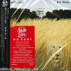 WHITE LION - Big Game - Japan - Rock Candy Remastered Edition - CD - Picture 1 of 1