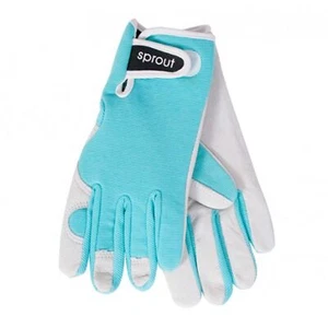 Sprout Goatskin Seaspray Blue Annabel Trends Ladies Garden House Gloves OSFA - Photo 1/2