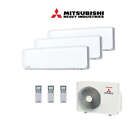 Mitsubishi Heavy Klimaanlage Set 3x Wandgeräte 1,5 kW - SRK15ZS-WF + SCM41ZS-W