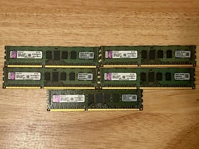 Gently Used Kingston 20GB, Ram Kit KVR1333D3D8R9S/4G - Image 1 of 4