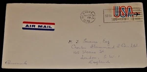 Vintage Cover,1970,NYC,AIRMAIL,To London SW-1,UK,Audubon Stamp,Disabled American - Picture 1 of 3
