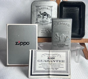 1996 XIII Zippo Lighter Camel 2nd Release Replica 1932 Brushed Metal In Tin USA - Picture 1 of 16