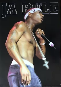 Ja Rule Live on Stage Vintage UK Import Rap Poster 24 x 34 - Picture 1 of 1