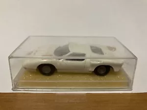 Modellino Champion Ford GT Mk 2 Daytona V8 Plastic 12 White Bianca 1:66 Car - Imagen 1 de 9