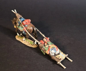 John Jenkins WSP-12 " Incapacitated Krieger Auf Travois, Die Krähe " 60mm - Picture 1 of 2