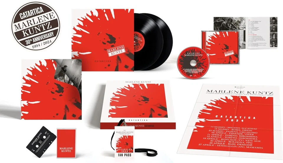 Marlene Kuntz - Catartica Limited Deluxe Edition Boxset [LP] - Immagine 1 di 1