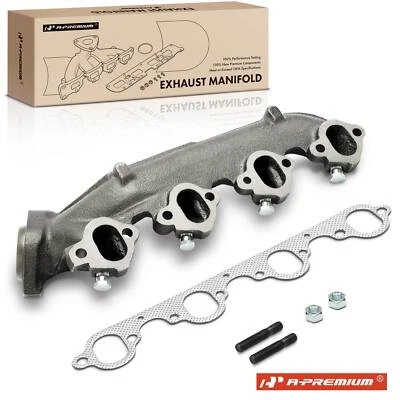 Exhaust Manifold Right for Ford E-250 E-350 Econoline F-250 V8 7.5L with Gasket - Image 1 of 4
