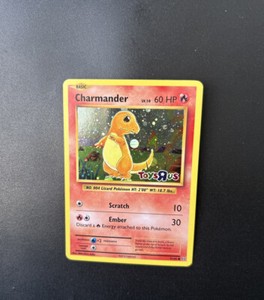 Pokemon Charmander Holo Rare 9/108 Toys R Us XY Evolutions Promo