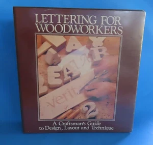 Vintage Veritas “Lettering for Woodworkers” 3-Ring Binder - Picture 1 of 10