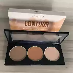 Sephora Trio Contour Face Palette ~ Light Medium ~ Full Size ~ Authentic ~ NIB - Picture 1 of 5