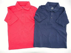 Boys Class Ahead Red OR Navy Uniform/Casual Polo Shirt Sz SML(6/7) - XL(16/18) - Picture 1 of 7