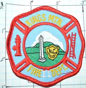 NORTH CAROLINA, KINGS MTN. MOUNTAIN FIRE DEPT PATCH - Picture 1 of 1