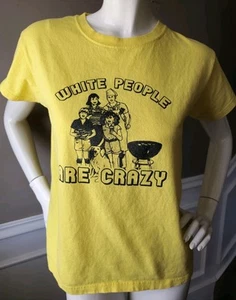 Unisex Anvil Graphic Tee Medium Yellow - Picture 1 of 7
