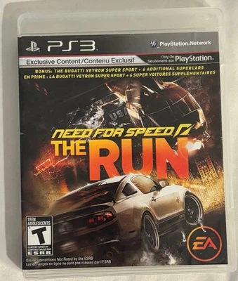 Need for Speed: The Run (Sony PlayStation 3 PS3, 2011) - CIB - - Image 1 of 4