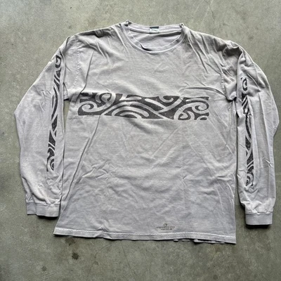 Camisa Crazy Shirts Marrón Manga Larga Hawai Ropa de Surf Teñida de Café Para Hombre’s S Foto 1 de 4