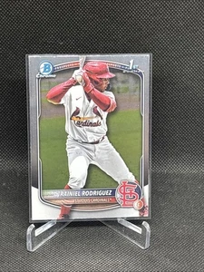 2025 Bowman Chrome Rainel Rodriguez 1st Bowman #BCP-200 St Louis Cardinals - Picture 1 of 2