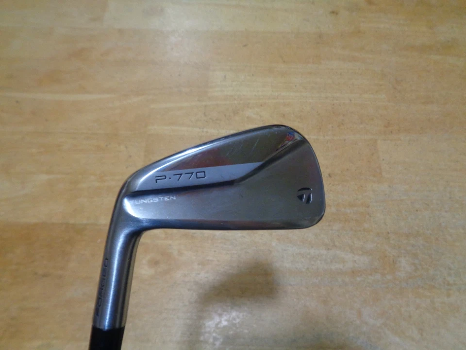 Left Hand TaylorMade P-770 Forged 3 IRON IRONS P770 LH SteelFiber i95 Stiff Flex - Image 1 of 4