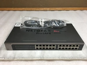 NetGear ProSafe Plus 24-Port Gigabit Ethernet Smart Switch JGS524E - Picture 1 of 8