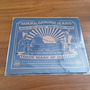 Tapis de souris jean samouraï objet rare du Japon édition limitée style vintage - Photo 1/2