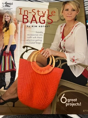 Annie's Attic ~ IN-STYLE BAGS - KIM KOTARY - 6 GREAT PROJECTS-871034-2010 - Image 1 of 2