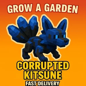 CORRUPTED KITSUNE | CHEAPEST |🪴Grow a Garden ‼️FAST & EASY DELIVERY‼️ - Picture 1 of 1