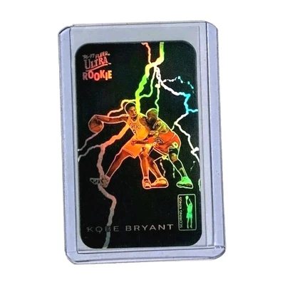 Tarjeta de tabaco refractor Fleer Ultra Scoring Kings Kobe Bryant Michael Jordan 1996 Foto 1 de 4