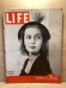 Life Magazine Vol.23 No.21 24. November 1947 Prettiest Subdeb, Metro Opera Open - Bild 1 von 6