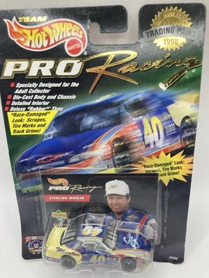 Nova pintura comercial 1998 Team Hot Wheels Pro Racing #40 Sterling Marlin #20095 - Imagem 1 de 2