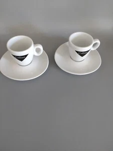 2er Set, Cellini Espresso Espressotassen mit Untertasse Ipa Made in Italy - Bild 1 von 8
