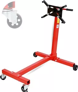 Shop Engine Stand 1000lb Pro Hoist Automotive Lift Rotating Motor Red - Picture 1 of 5