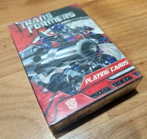 2007 Hasbro Official Transformers Film Spielen/Poker Karten werkseitig versiegelt - Bild 1 von 7