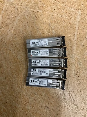 Lot of 5 Foundry PL-XPL-VC-S13-19 Transceivers - Image 1 of 2