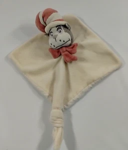 Dr. Seuss Gatto nel Cappello Testa di Sonaglio Lovey Coperta di Sicurezza Annodata Naturale - Foto 1 di 8
