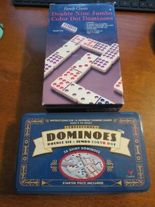 2 sets Dominoes - Double Six & Double Nine NEW in box!!! - Picture 1 of 1