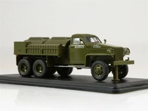Start Scale Models 1/43 USSR STUDEBAKER-US6-U5 OIL TANK TRUCK Military green - Picture 1 of 10