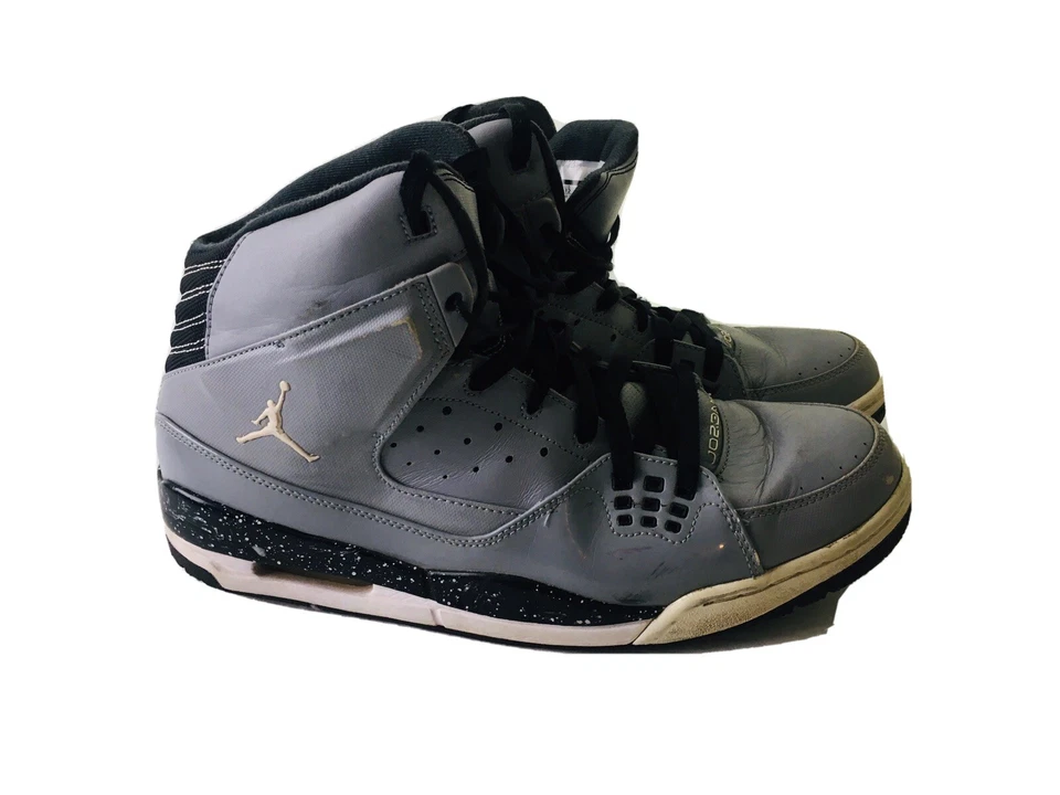 Zapatos de baloncesto Nike Air Jordan Flight SC-1 538698-013 para hombre 12 gris negro blanco Foto 1 de 4